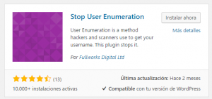 stop user enumeration